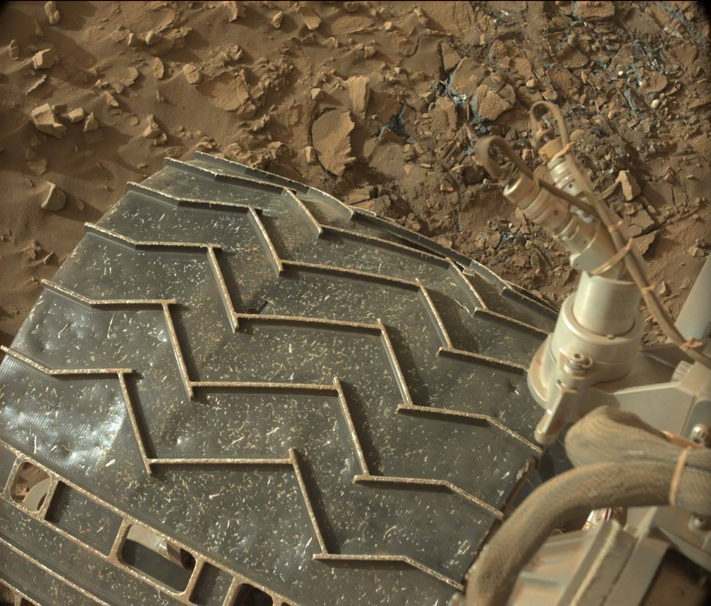 Nasa's Mars rover Curiosity acquired this image using its Mast Camera (Mastcam) on Sol 708