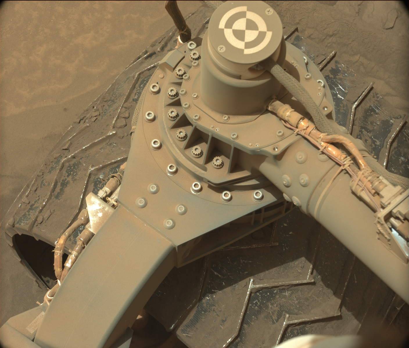Nasa's Mars rover Curiosity acquired this image using its Mast Camera (Mastcam) on Sol 711