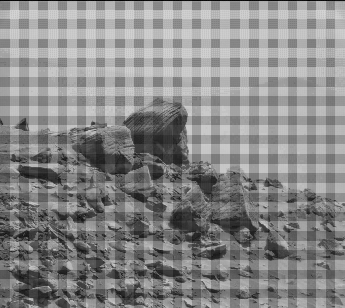 Nasa's Mars rover Curiosity acquired this image using its Mast Camera (Mastcam) on Sol 712