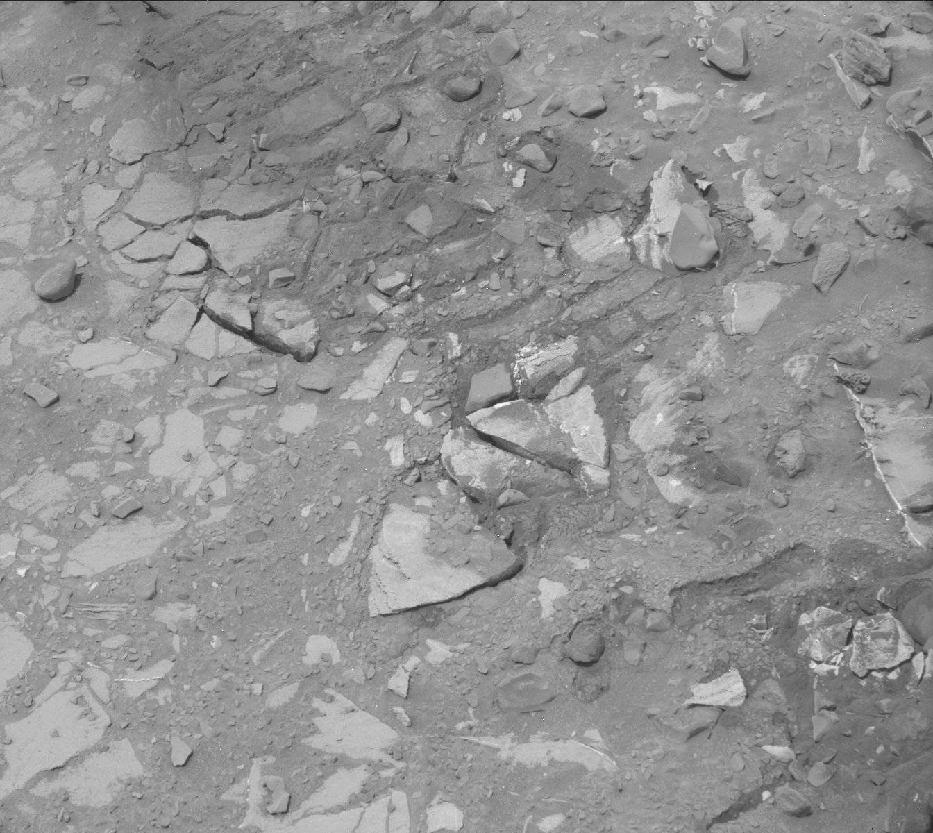 Nasa's Mars rover Curiosity acquired this image using its Mast Camera (Mastcam) on Sol 714