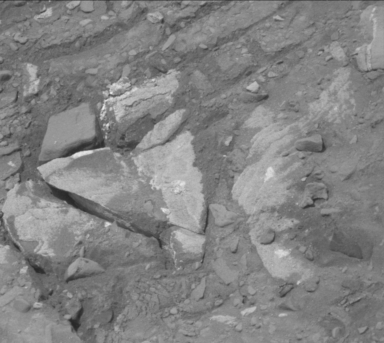 Nasa's Mars rover Curiosity acquired this image using its Mast Camera (Mastcam) on Sol 714