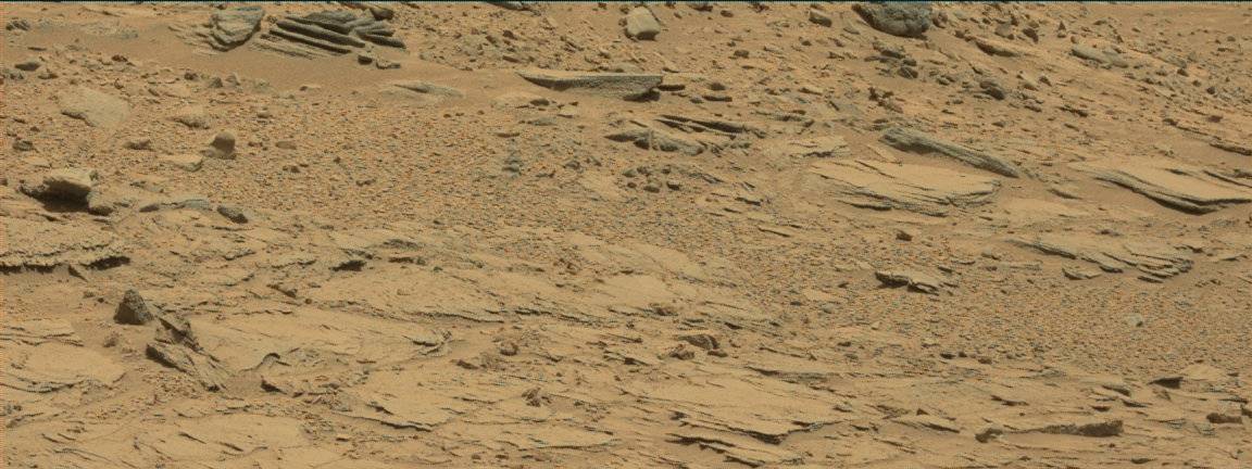 Nasa's Mars rover Curiosity acquired this image using its Mast Camera (Mastcam) on Sol 717