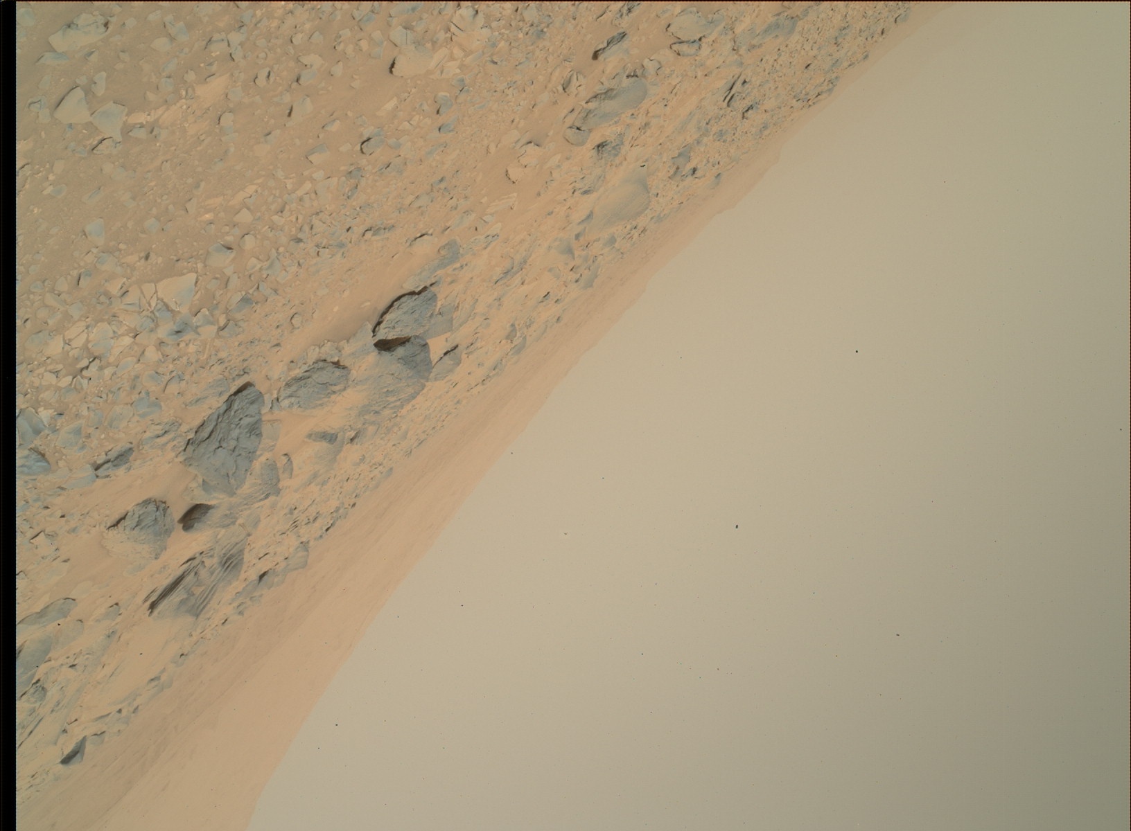 Nasa's Mars rover Curiosity acquired this image using its Mars Hand Lens Imager (MAHLI) on Sol 717