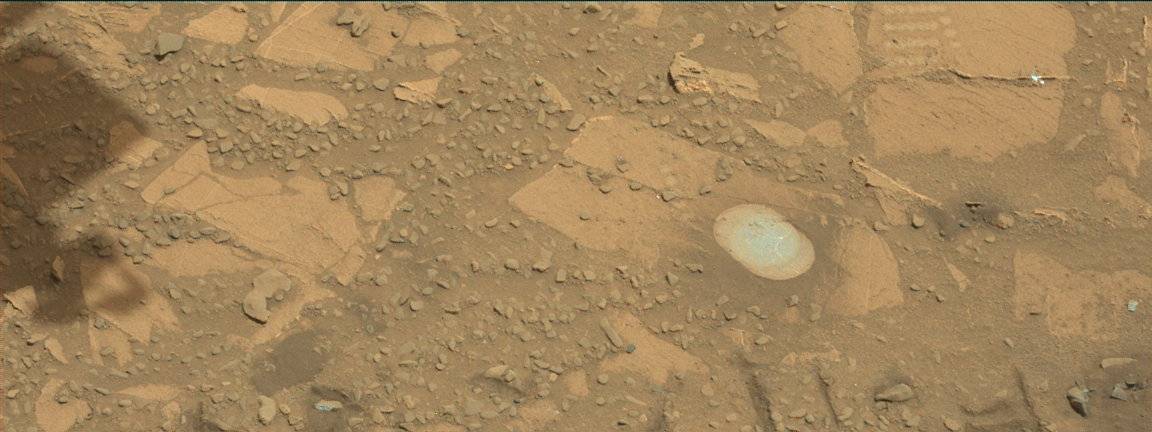 Nasa's Mars rover Curiosity acquired this image using its Mast Camera (Mastcam) on Sol 722