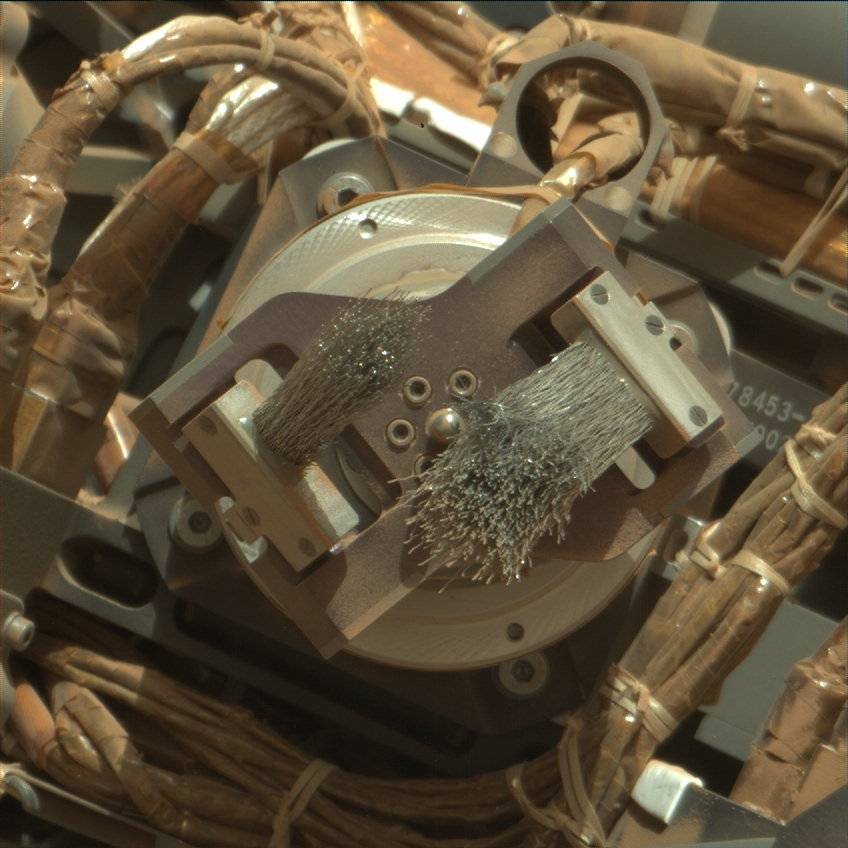 Nasa's Mars rover Curiosity acquired this image using its Mast Camera (Mastcam) on Sol 722