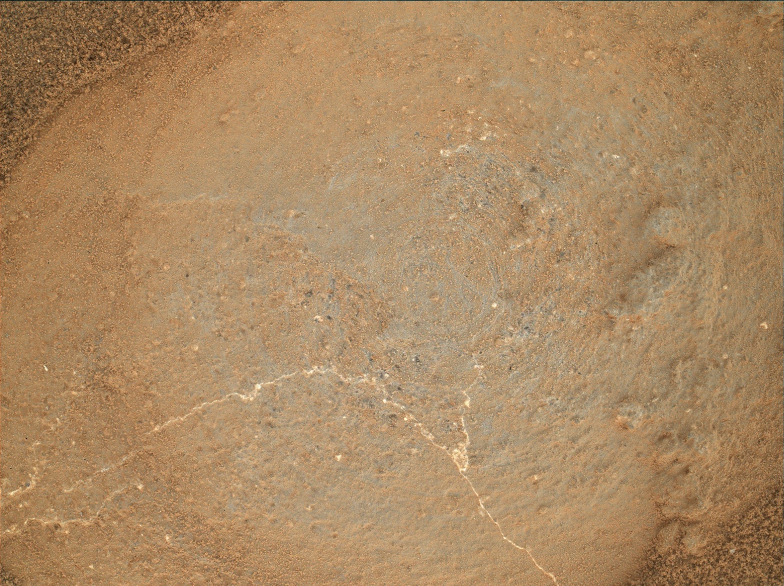 Nasa's Mars rover Curiosity acquired this image using its Mars Hand Lens Imager (MAHLI) on Sol 722