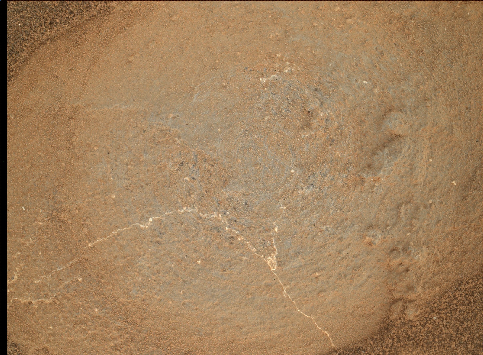 Nasa's Mars rover Curiosity acquired this image using its Mars Hand Lens Imager (MAHLI) on Sol 722