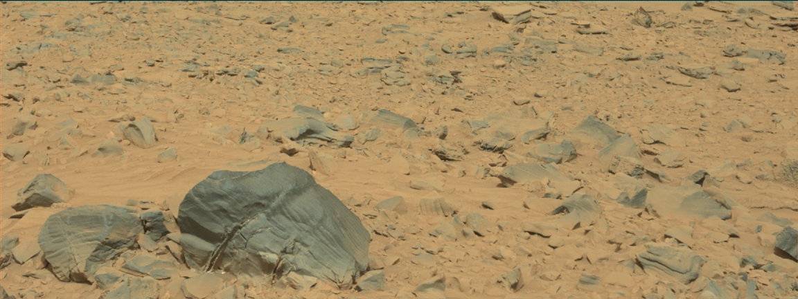 Nasa's Mars rover Curiosity acquired this image using its Mast Camera (Mastcam) on Sol 726