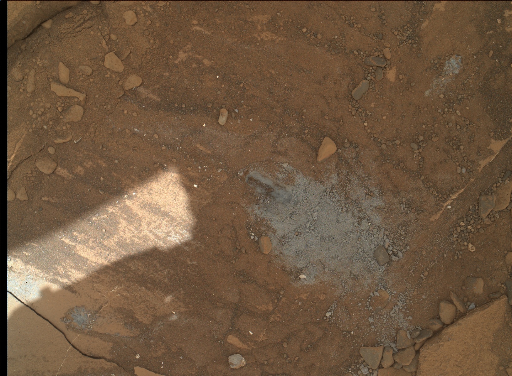 Nasa's Mars rover Curiosity acquired this image using its Mars Hand Lens Imager (MAHLI) on Sol 726