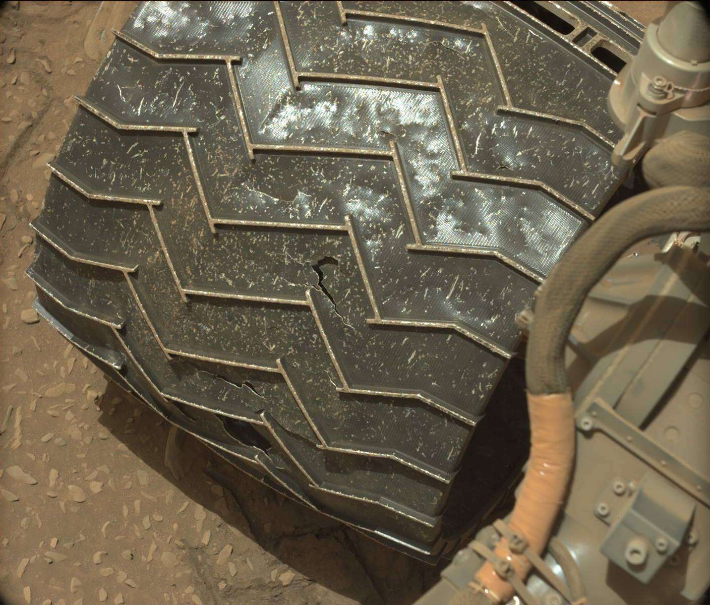Nasa's Mars rover Curiosity acquired this image using its Mast Camera (Mastcam) on Sol 729