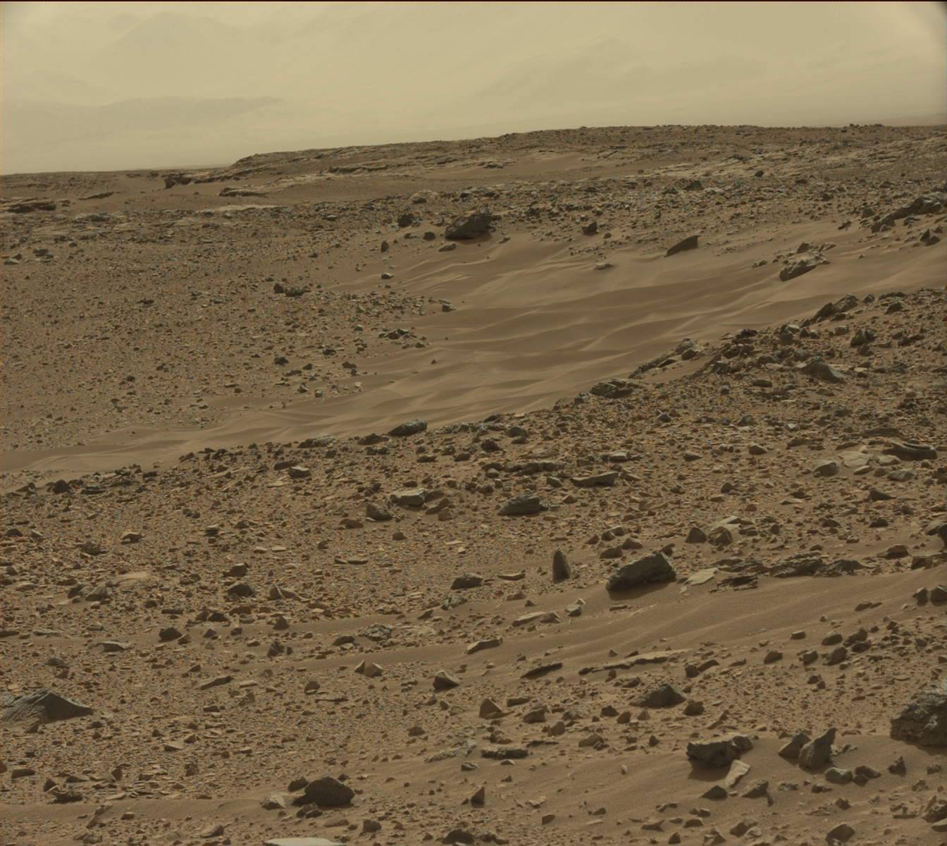 Nasa's Mars rover Curiosity acquired this image using its Mast Camera (Mastcam) on Sol 729