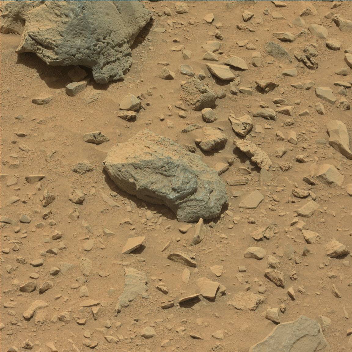 Nasa's Mars rover Curiosity acquired this image using its Mast Camera (Mastcam) on Sol 730