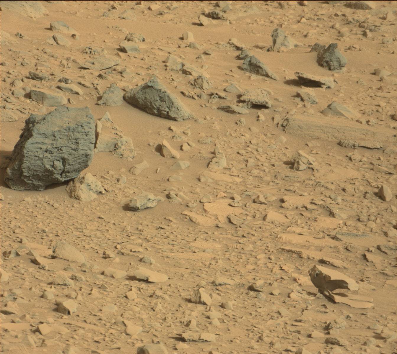 Nasa's Mars rover Curiosity acquired this image using its Mast Camera (Mastcam) on Sol 732