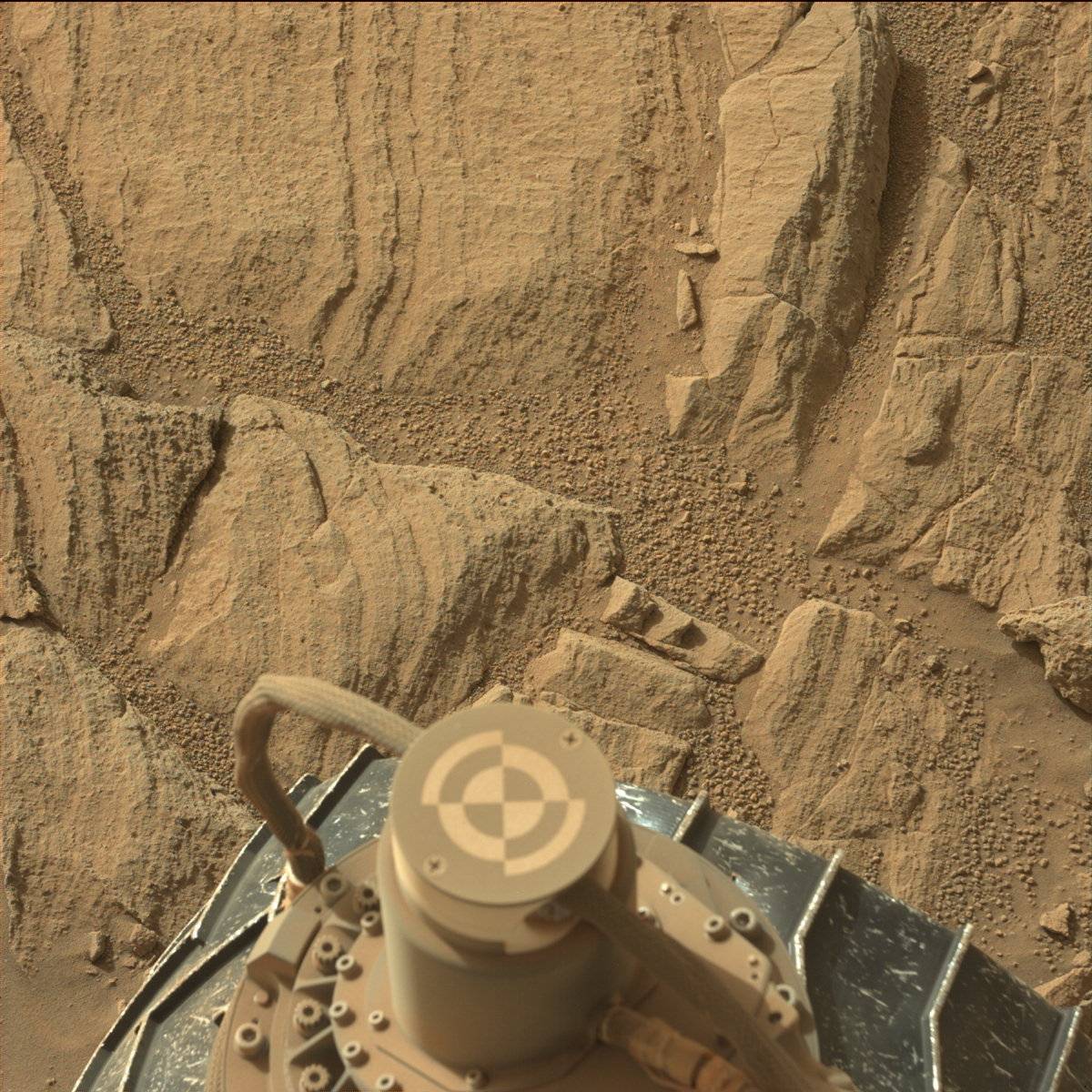 Nasa's Mars rover Curiosity acquired this image using its Mast Camera (Mastcam) on Sol 739