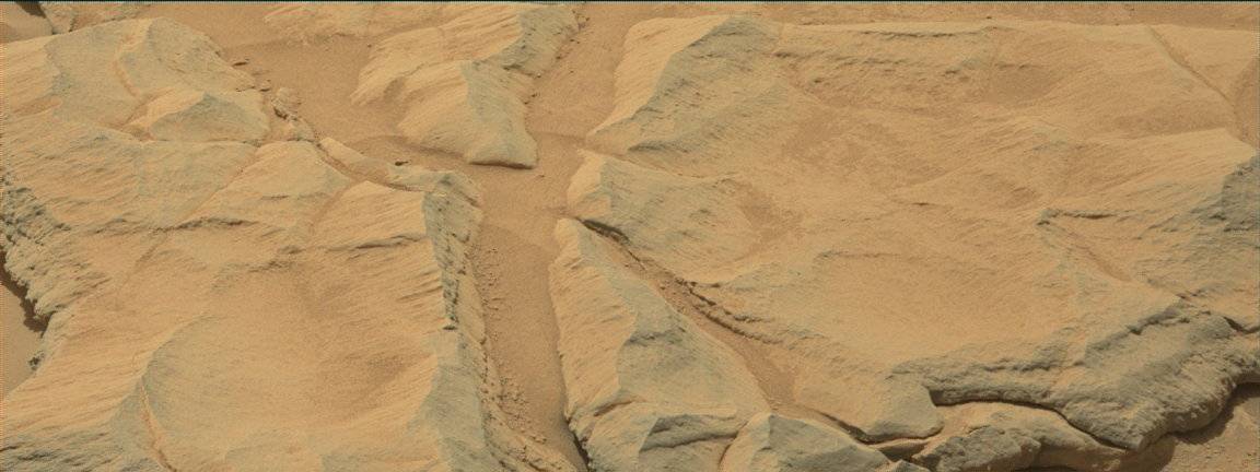 Nasa's Mars rover Curiosity acquired this image using its Mast Camera (Mastcam) on Sol 741