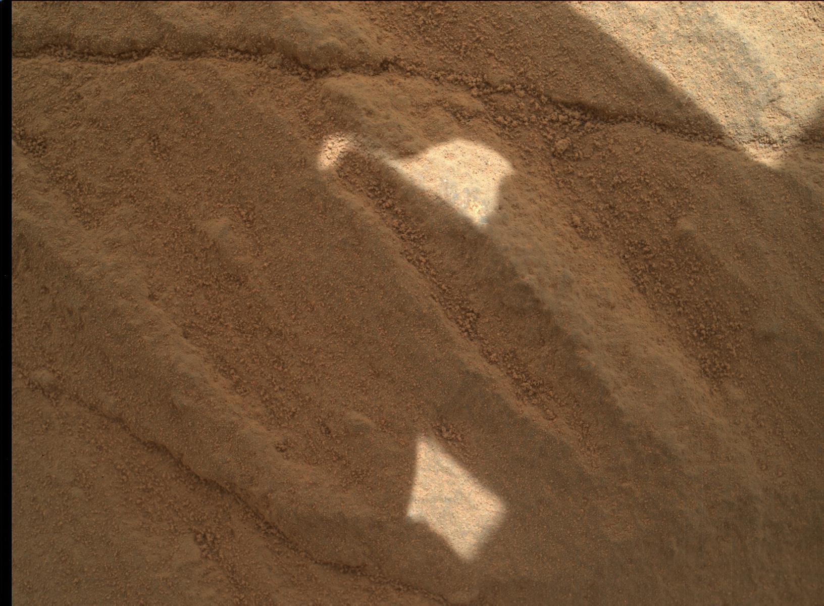Nasa's Mars rover Curiosity acquired this image using its Mars Hand Lens Imager (MAHLI) on Sol 742