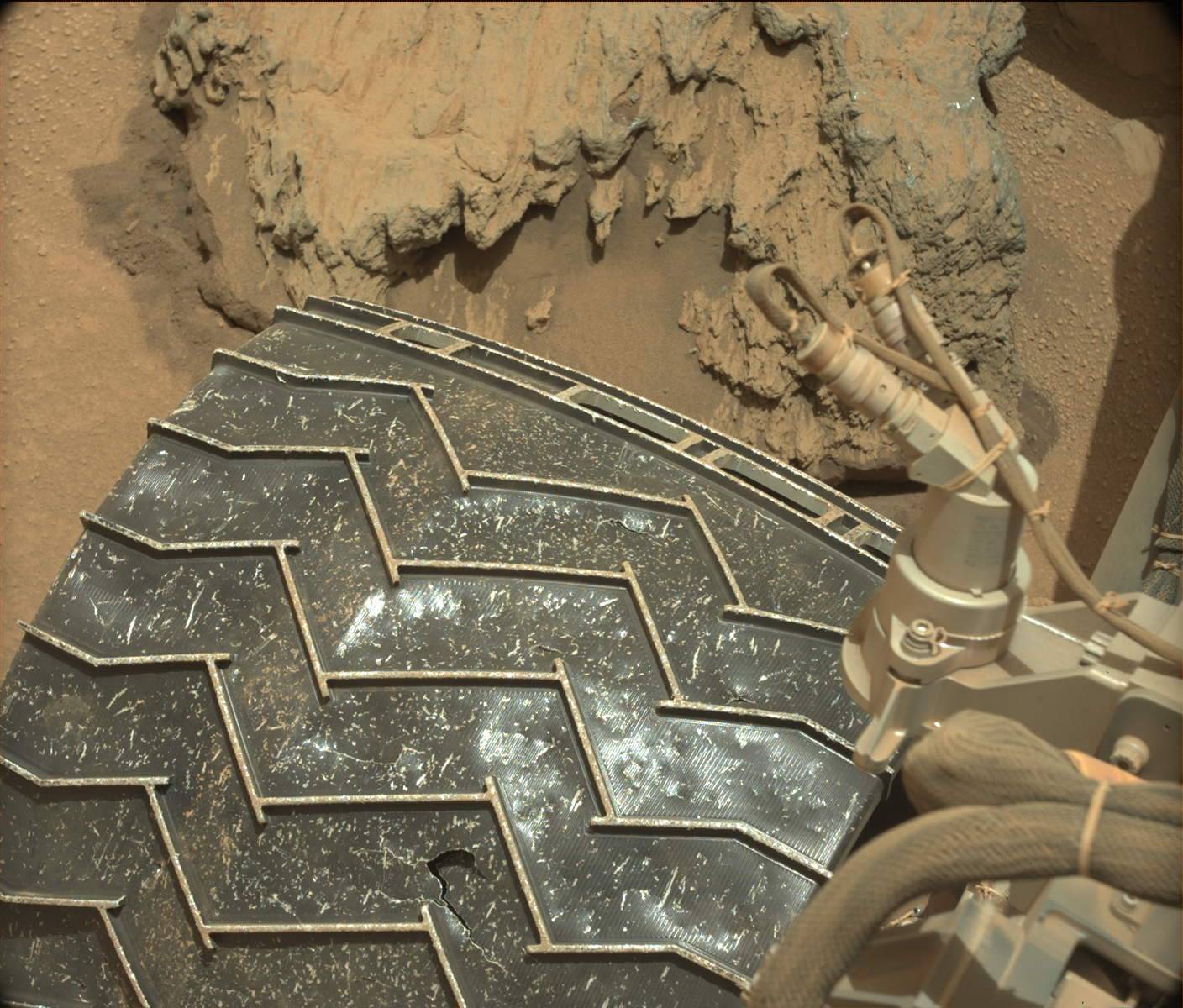 Nasa's Mars rover Curiosity acquired this image using its Mast Camera (Mastcam) on Sol 743
