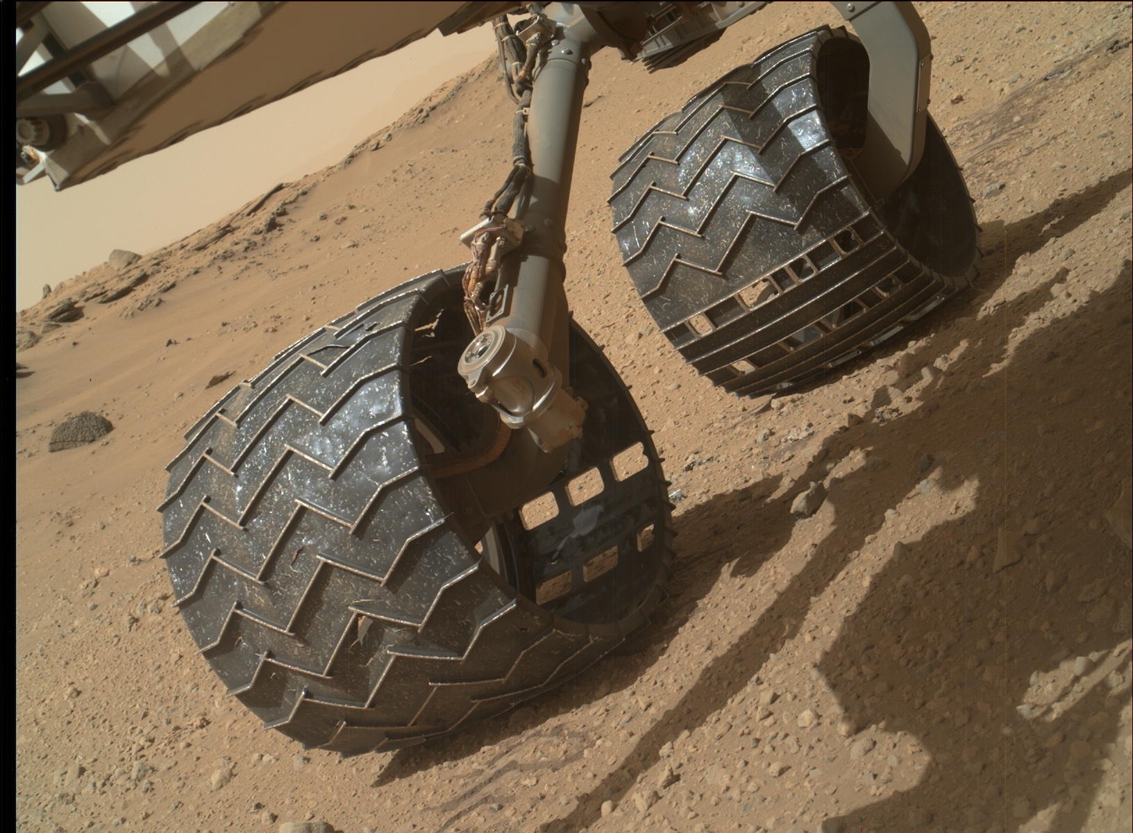 Nasa's Mars rover Curiosity acquired this image using its Mars Hand Lens Imager (MAHLI) on Sol 744
