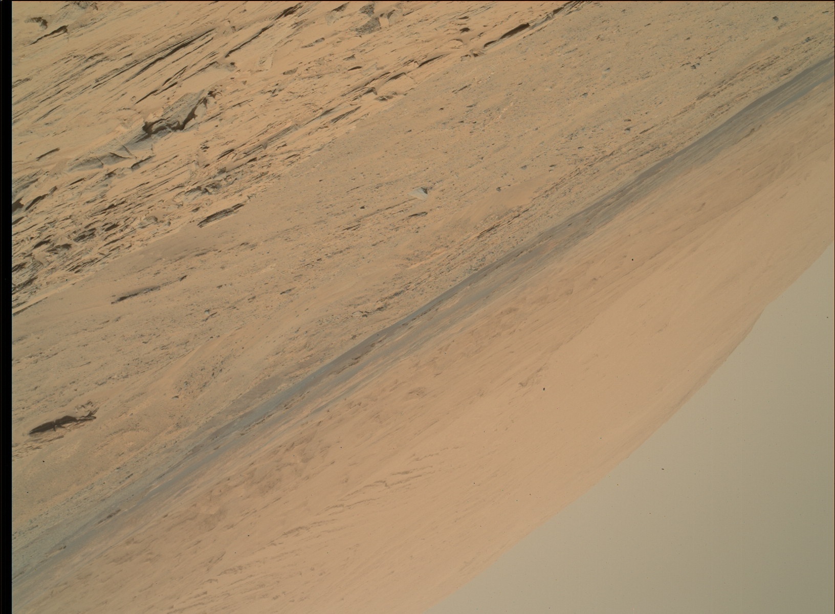 Nasa's Mars rover Curiosity acquired this image using its Mars Hand Lens Imager (MAHLI) on Sol 746