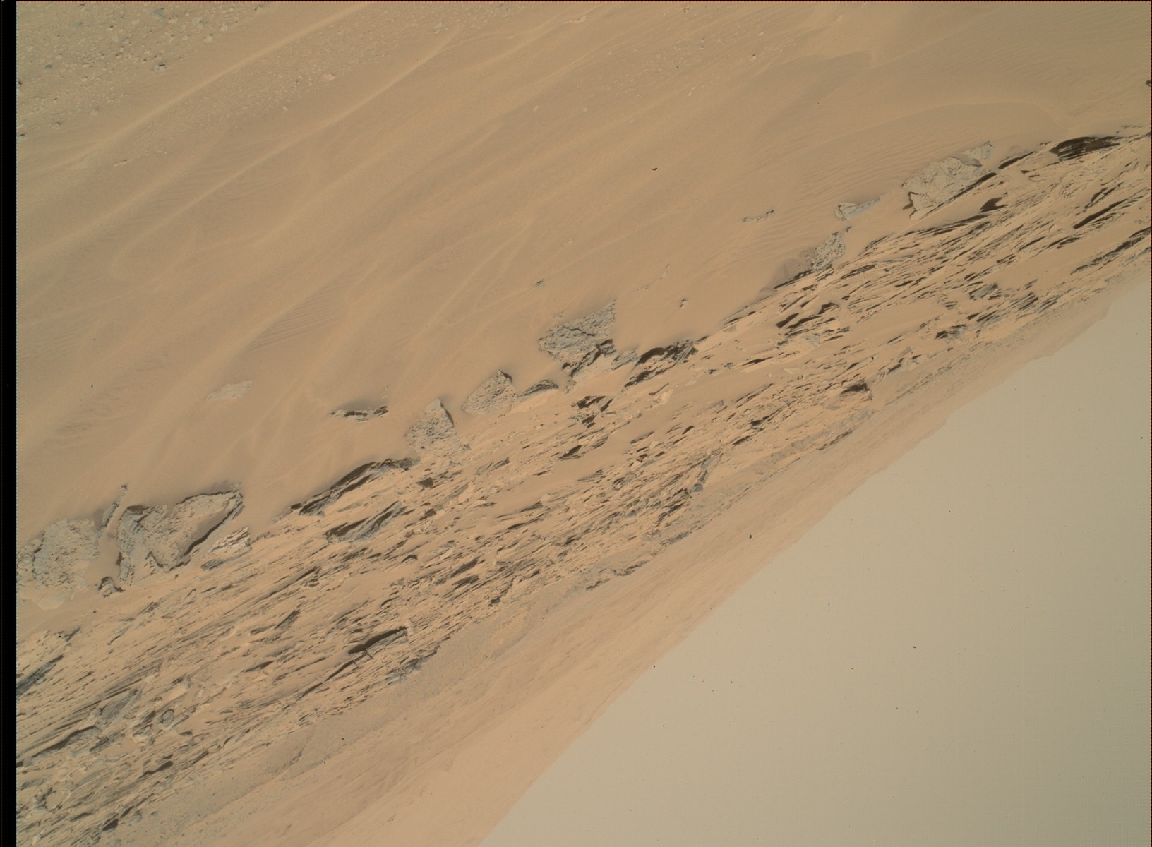 Nasa's Mars rover Curiosity acquired this image using its Mars Hand Lens Imager (MAHLI) on Sol 747