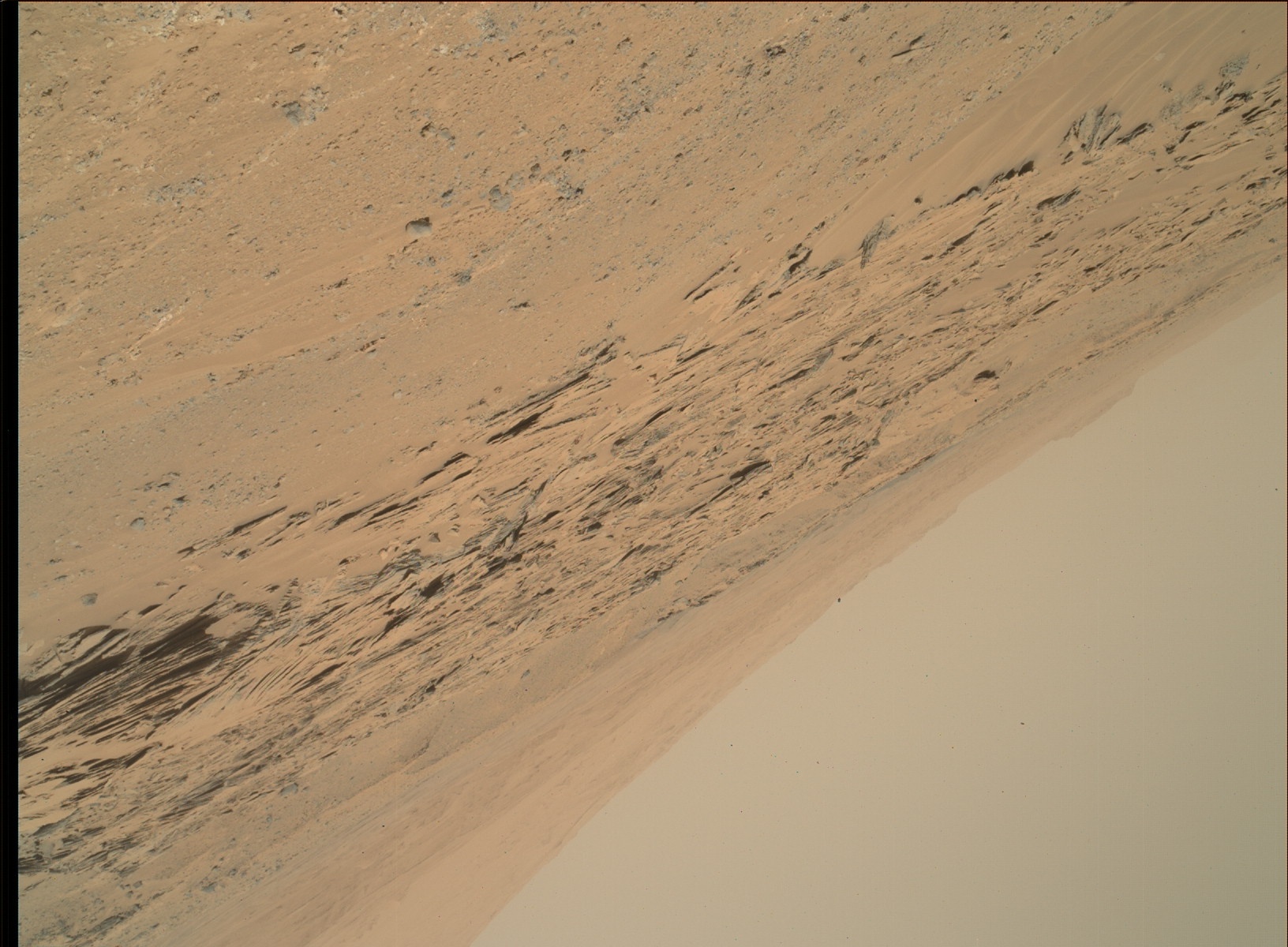 Nasa's Mars rover Curiosity acquired this image using its Mars Hand Lens Imager (MAHLI) on Sol 748