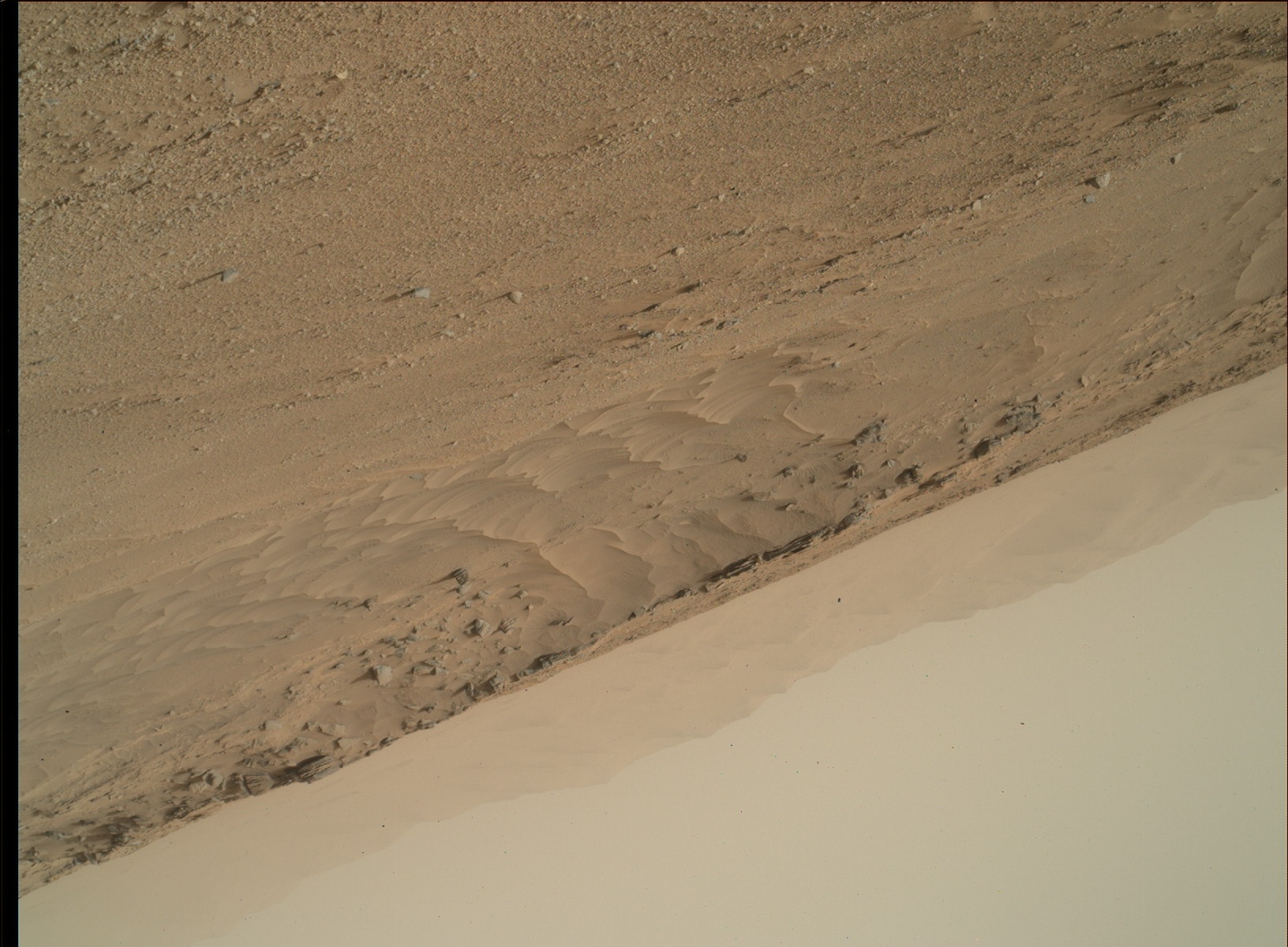 Nasa's Mars rover Curiosity acquired this image using its Mars Hand Lens Imager (MAHLI) on Sol 751