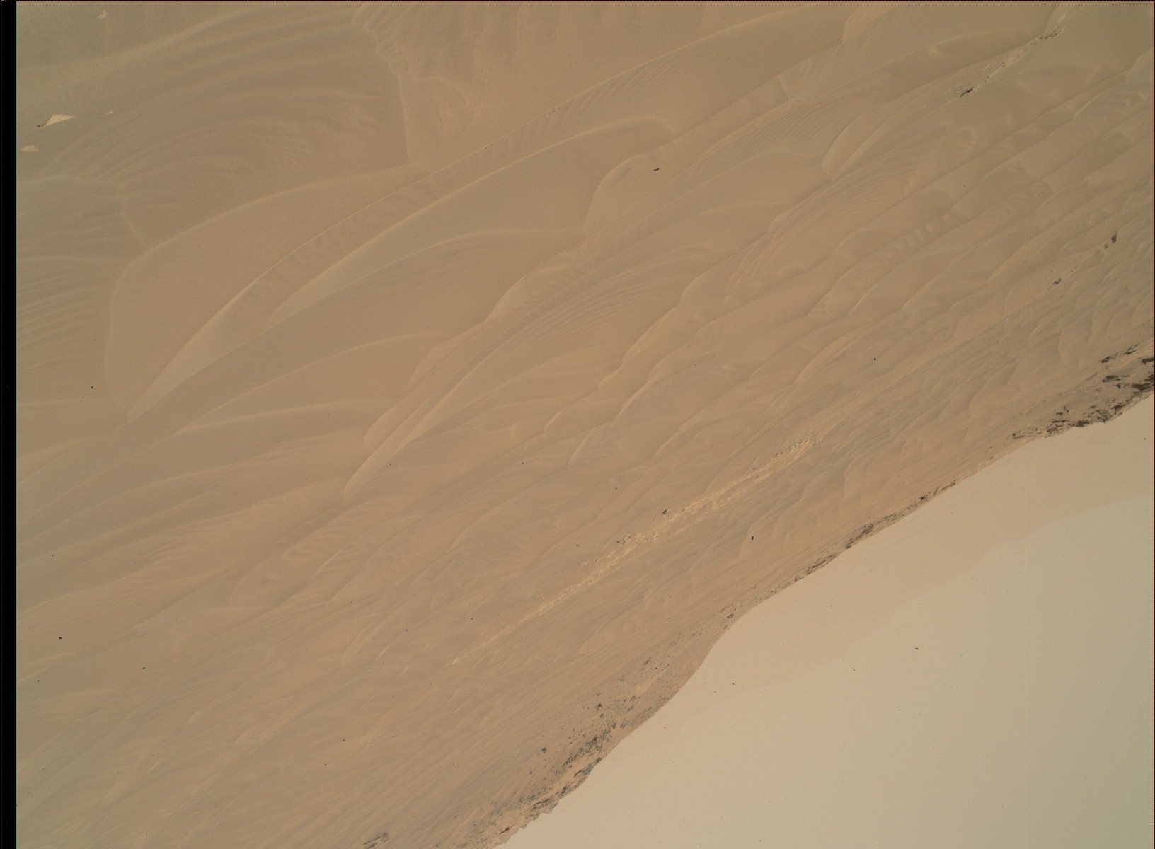 Nasa's Mars rover Curiosity acquired this image using its Mars Hand Lens Imager (MAHLI) on Sol 753