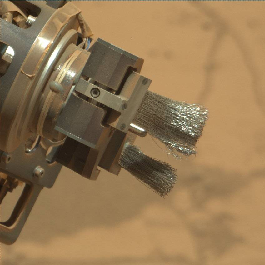 Nasa's Mars rover Curiosity acquired this image using its Mast Camera (Mastcam) on Sol 755