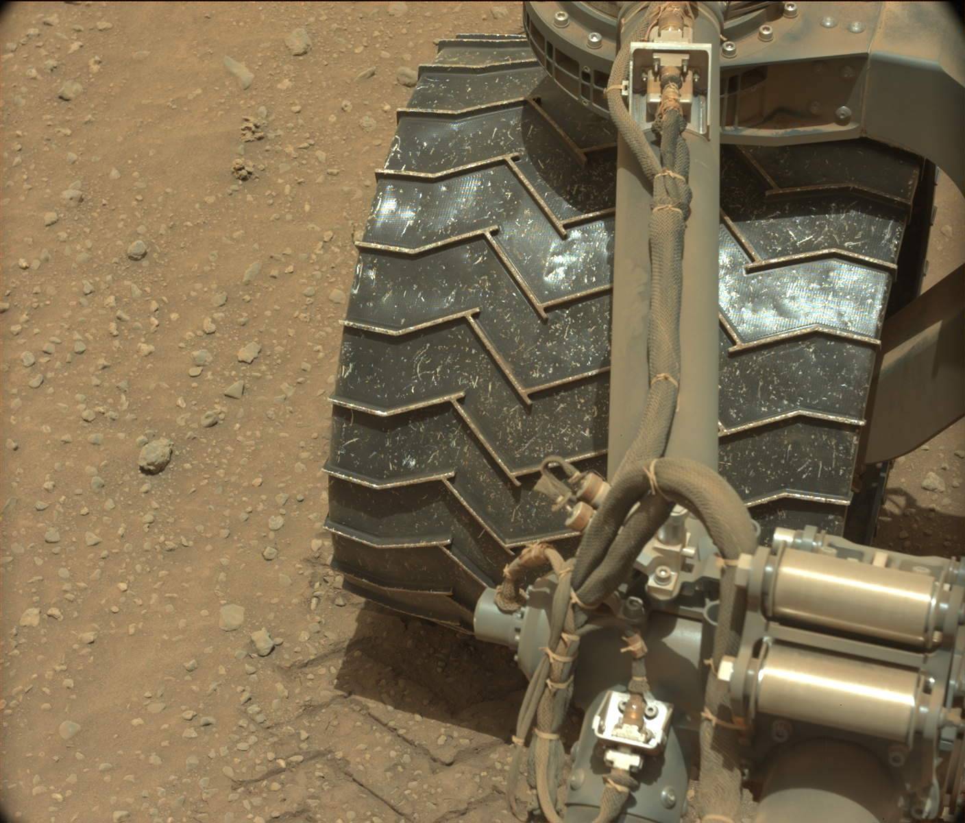 Nasa's Mars rover Curiosity acquired this image using its Mast Camera (Mastcam) on Sol 758