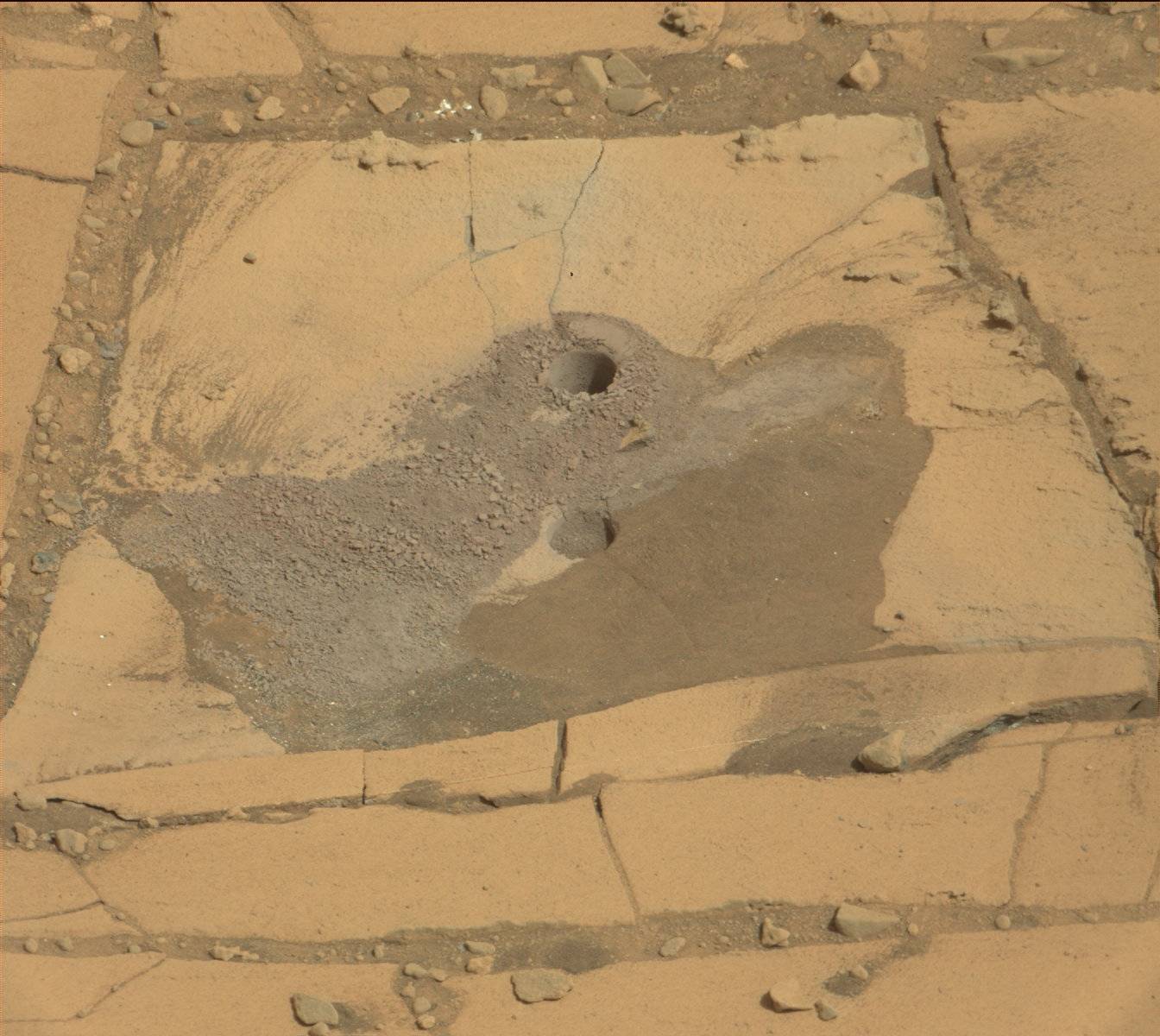 Nasa's Mars rover Curiosity acquired this image using its Mast Camera (Mastcam) on Sol 759