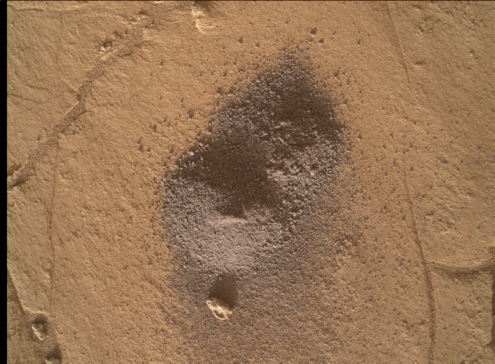 Nasa's Mars rover Curiosity acquired this image using its Mars Hand Lens Imager (MAHLI) on Sol 765