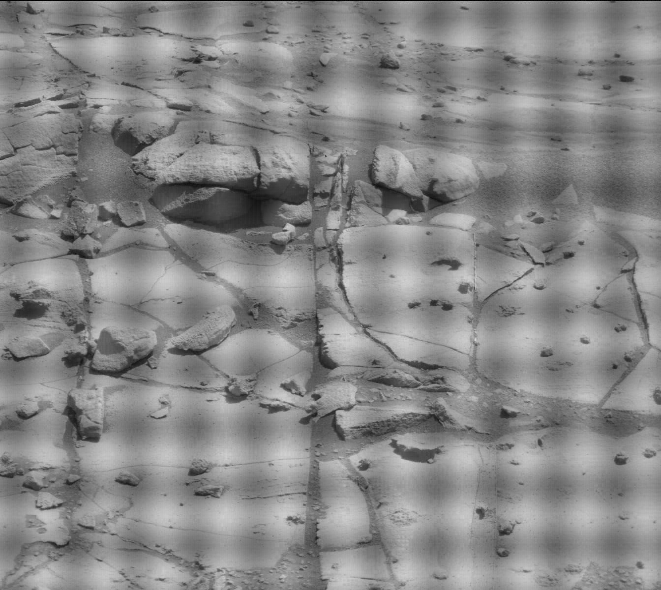 Nasa's Mars rover Curiosity acquired this image using its Mast Camera (Mastcam) on Sol 766