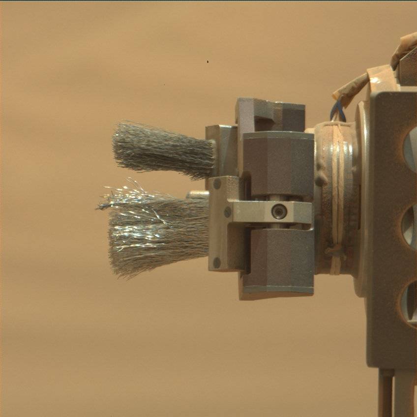 Nasa's Mars rover Curiosity acquired this image using its Mast Camera (Mastcam) on Sol 767