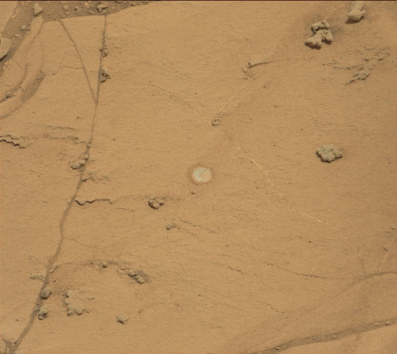 Nasa's Mars rover Curiosity acquired this image using its Mast Camera (Mastcam) on Sol 773