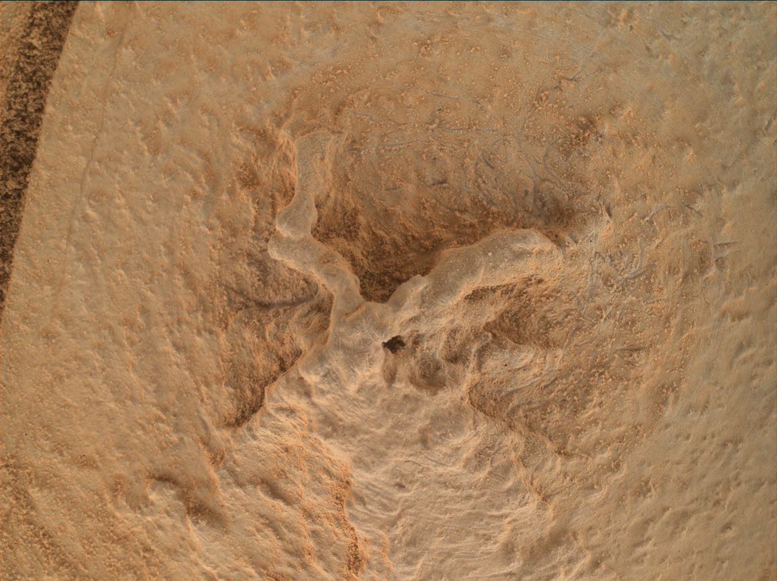 Nasa's Mars rover Curiosity acquired this image using its Mars Hand Lens Imager (MAHLI) on Sol 775