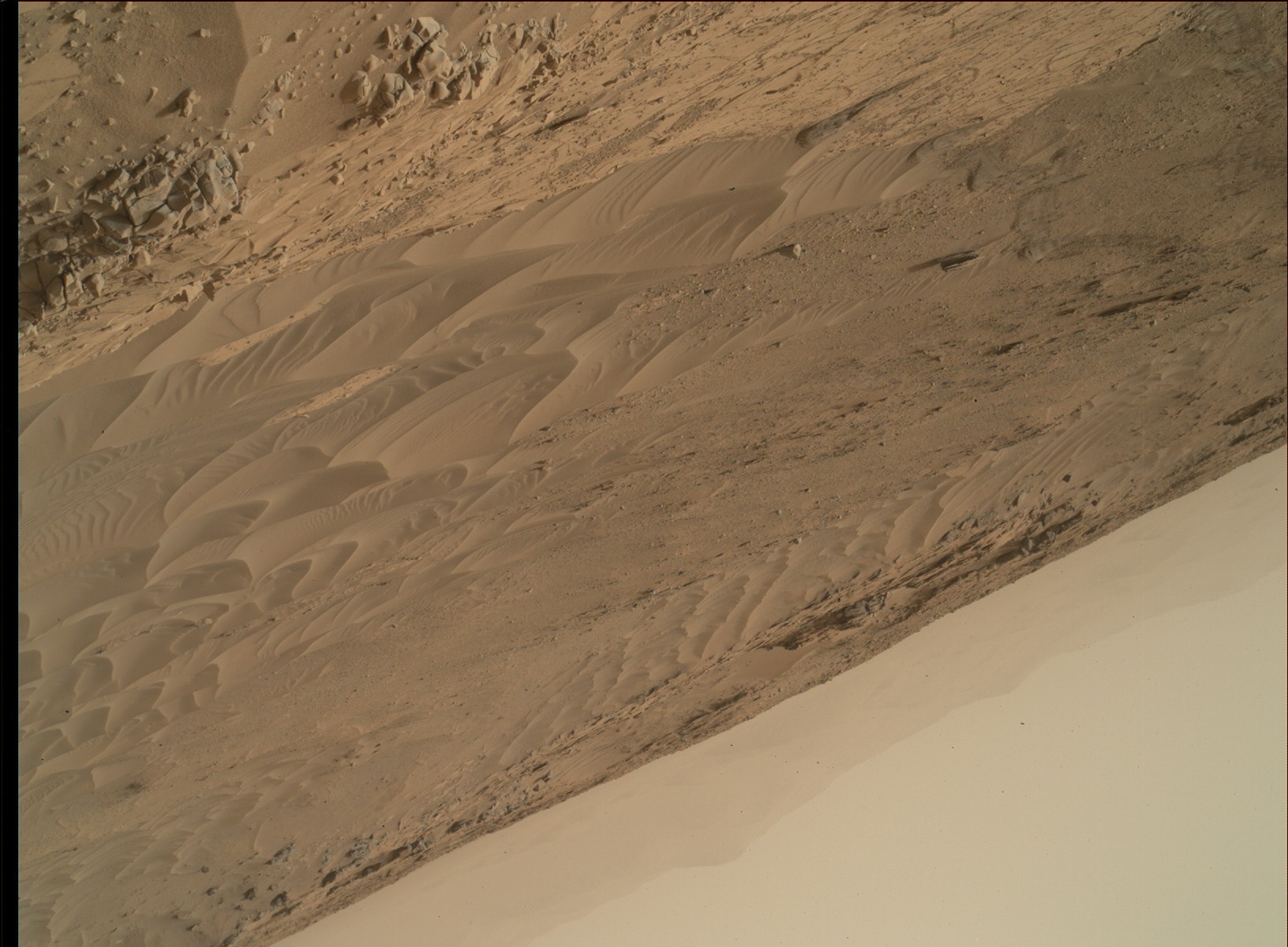 Nasa's Mars rover Curiosity acquired this image using its Mars Hand Lens Imager (MAHLI) on Sol 780