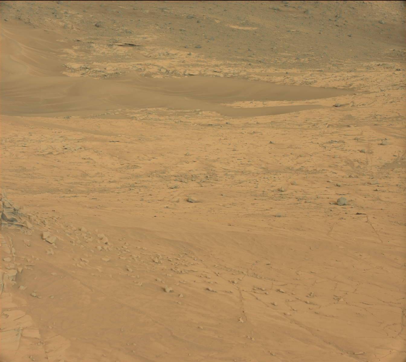 Nasa's Mars rover Curiosity acquired this image using its Mast Camera (Mastcam) on Sol 782