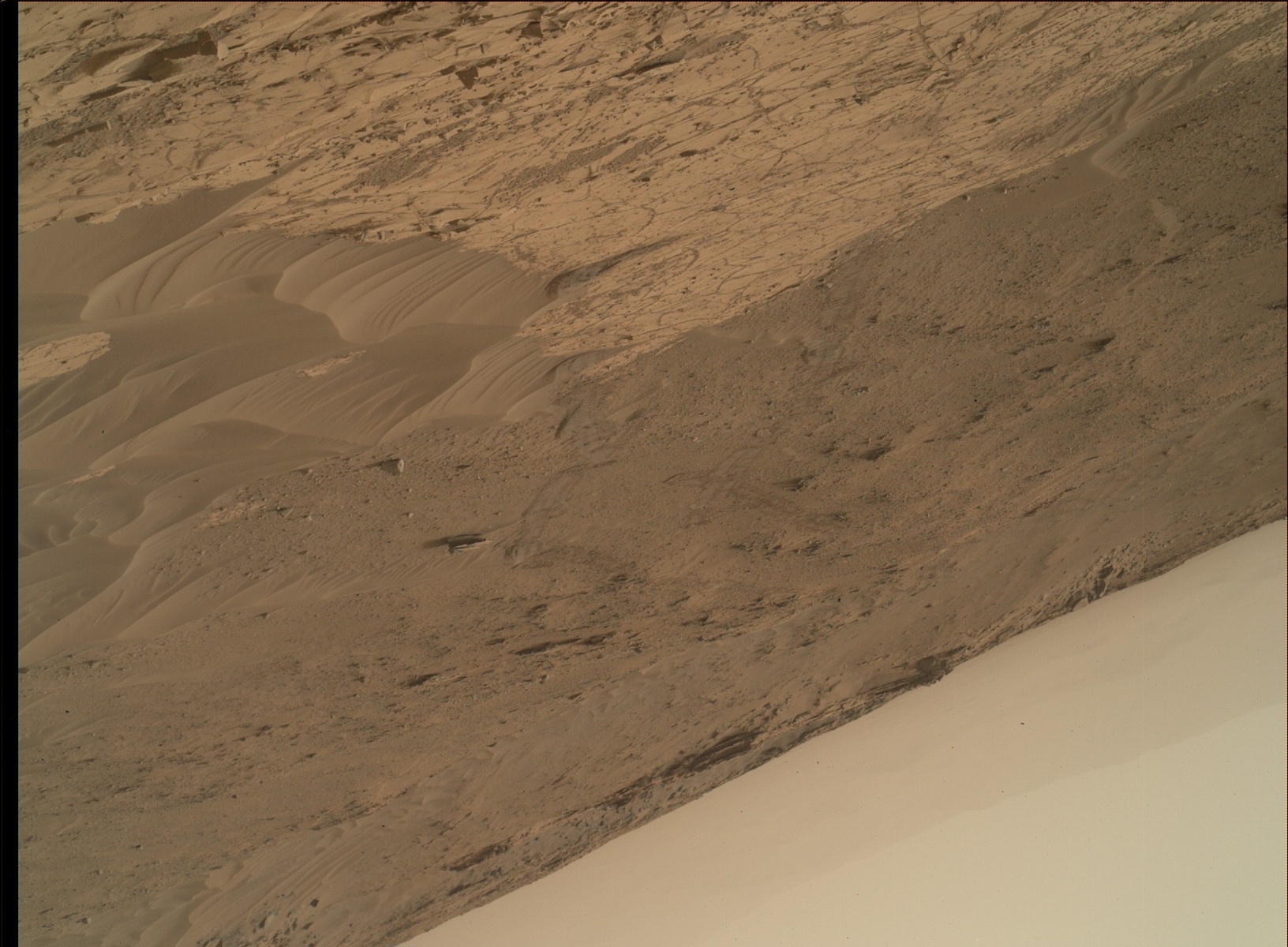 Nasa's Mars rover Curiosity acquired this image using its Mars Hand Lens Imager (MAHLI) on Sol 785