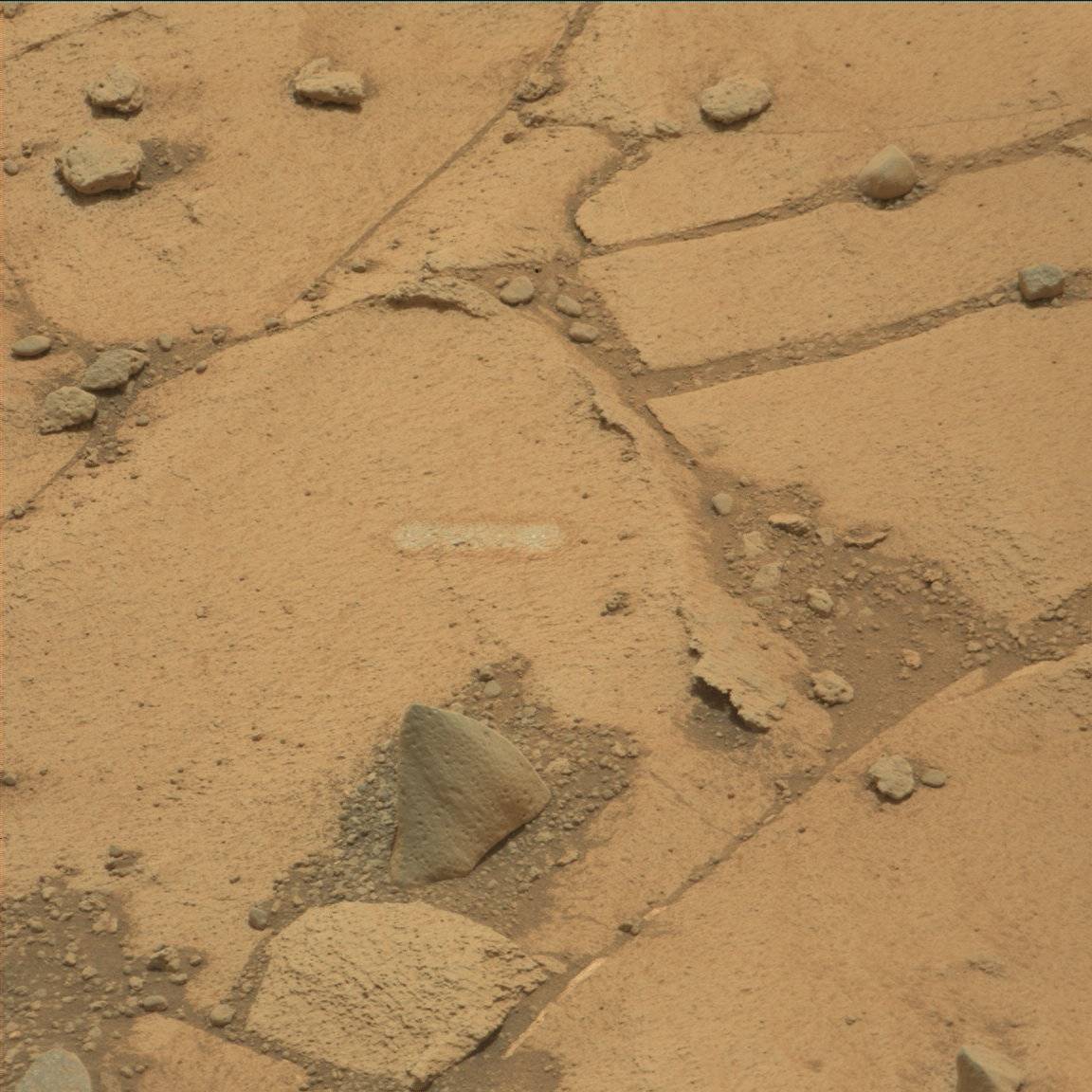Nasa's Mars rover Curiosity acquired this image using its Mast Camera (Mastcam) on Sol 788
