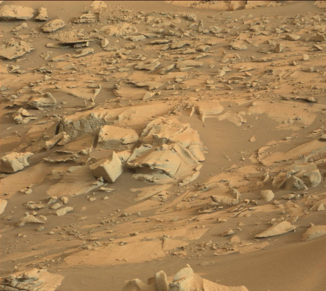 Nasa's Mars rover Curiosity acquired this image using its Mast Camera (Mastcam) on Sol 789