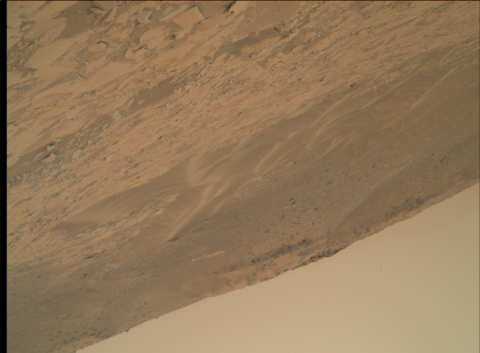 Nasa's Mars rover Curiosity acquired this image using its Mars Hand Lens Imager (MAHLI) on Sol 792