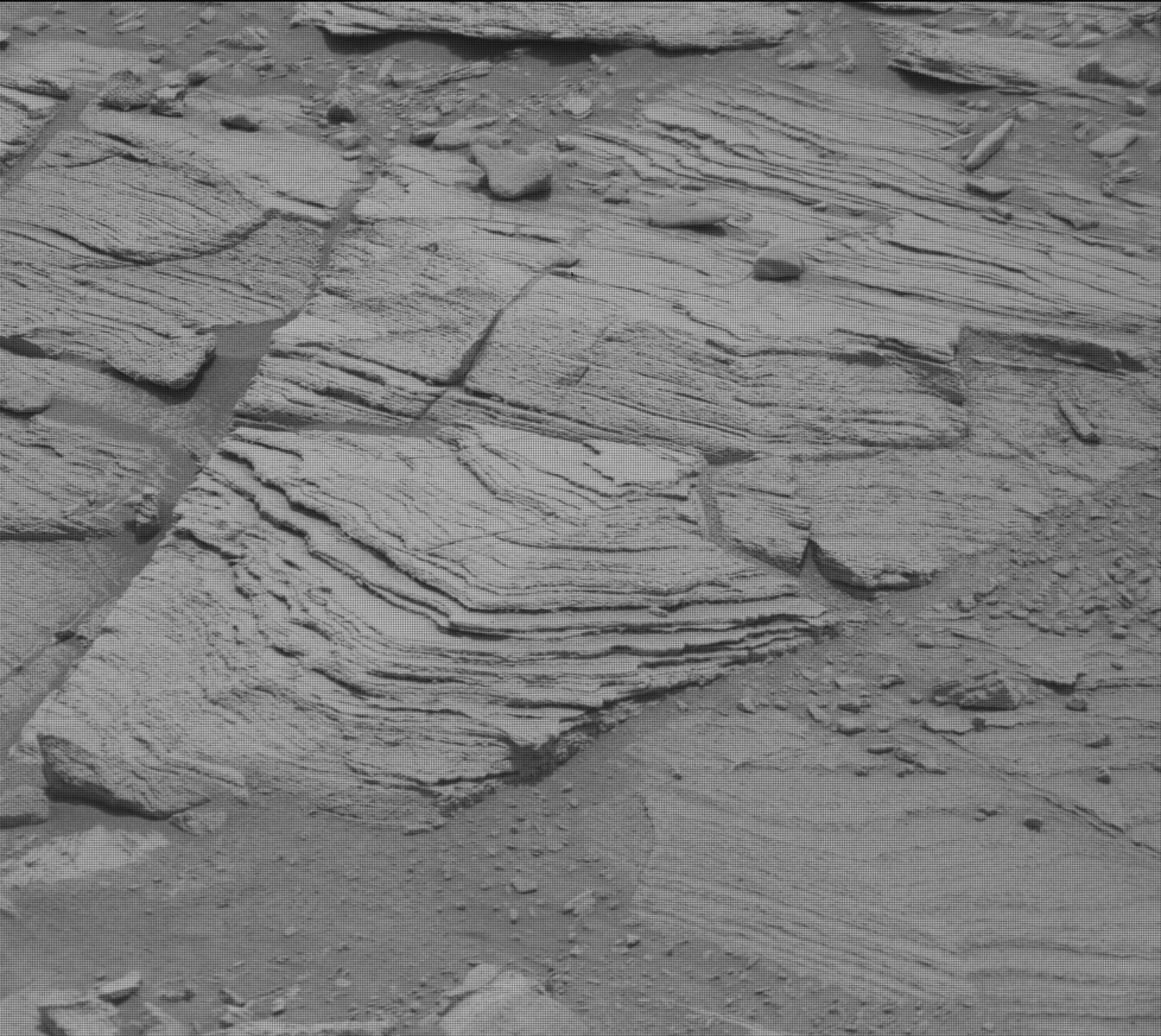Nasa's Mars rover Curiosity acquired this image using its Mast Camera (Mastcam) on Sol 794