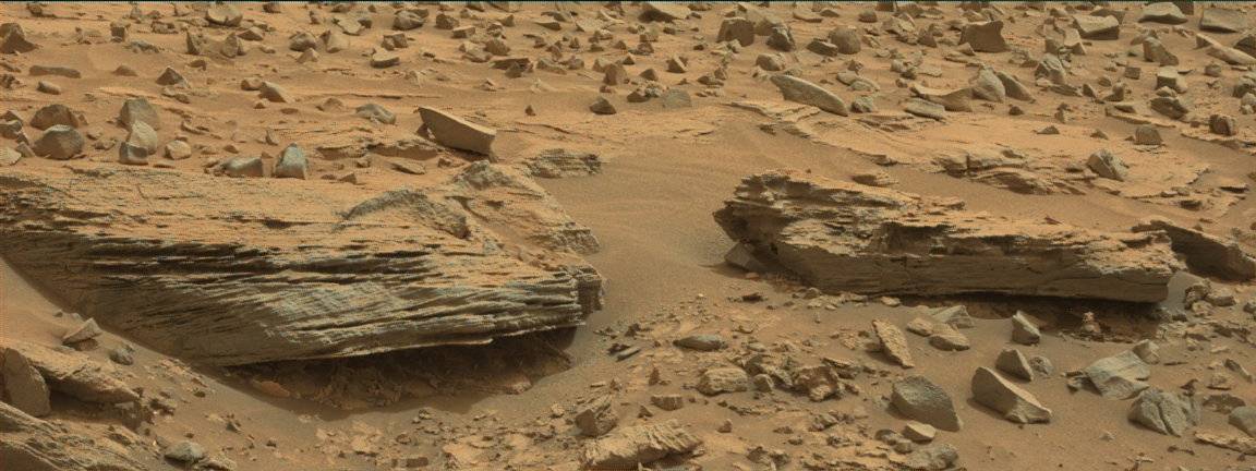 Nasa's Mars rover Curiosity acquired this image using its Mast Camera (Mastcam) on Sol 796