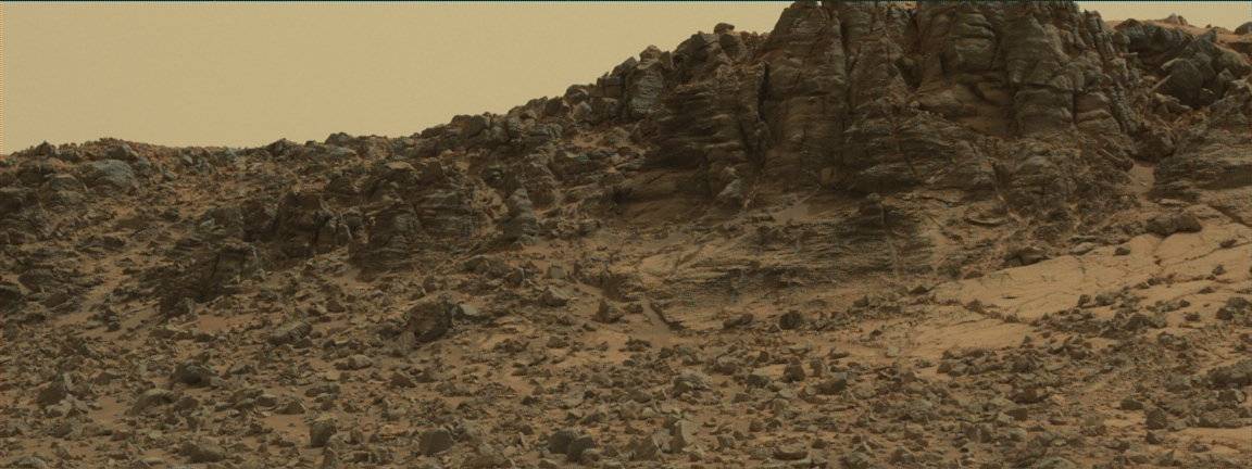 Nasa's Mars rover Curiosity acquired this image using its Mast Camera (Mastcam) on Sol 796