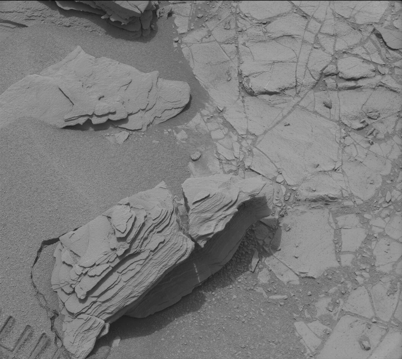 Nasa's Mars rover Curiosity acquired this image using its Mast Camera (Mastcam) on Sol 797