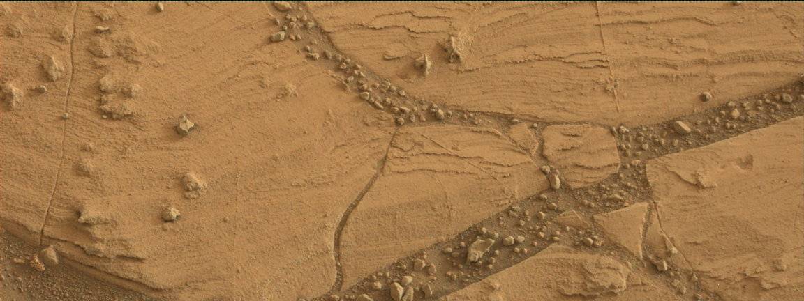 Nasa's Mars rover Curiosity acquired this image using its Mast Camera (Mastcam) on Sol 803