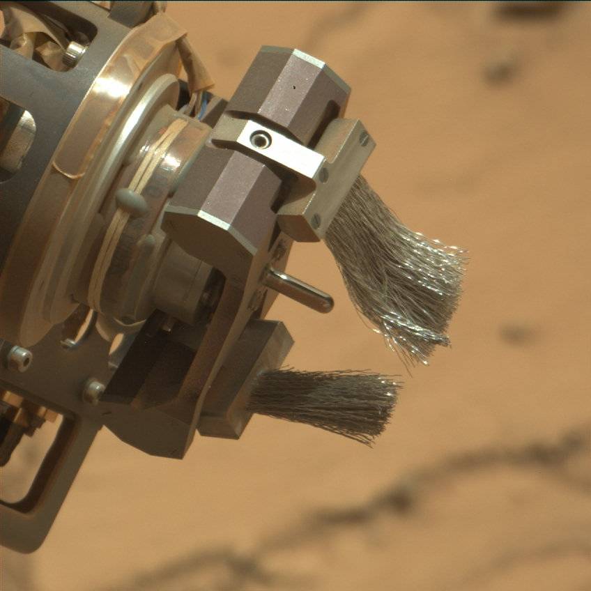 Nasa's Mars rover Curiosity acquired this image using its Mast Camera (Mastcam) on Sol 805