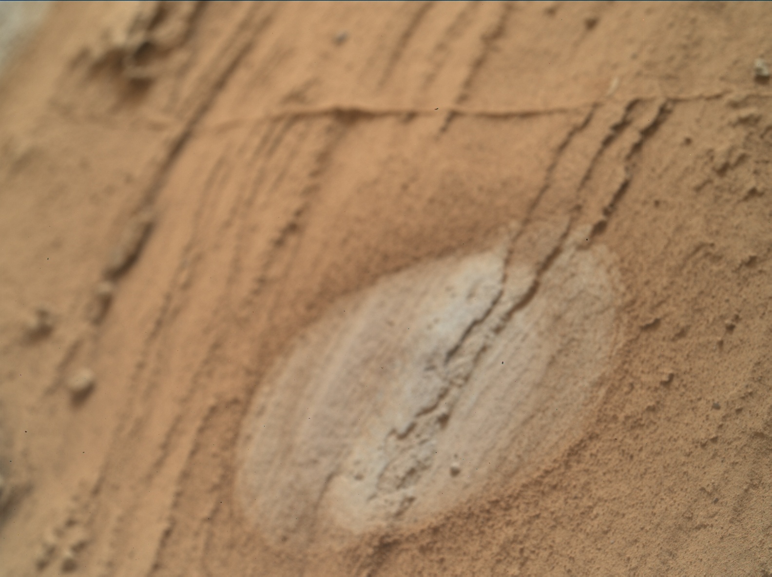Nasa's Mars rover Curiosity acquired this image using its Mars Hand Lens Imager (MAHLI) on Sol 806