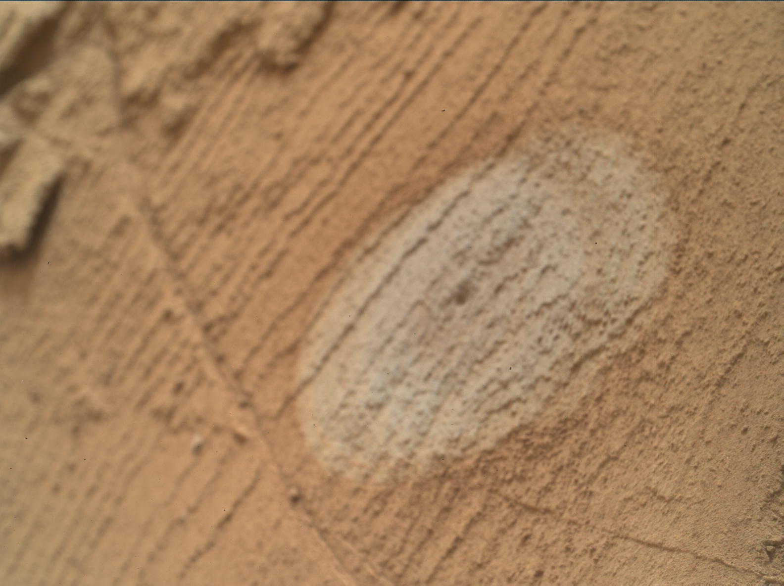 Nasa's Mars rover Curiosity acquired this image using its Mars Hand Lens Imager (MAHLI) on Sol 806
