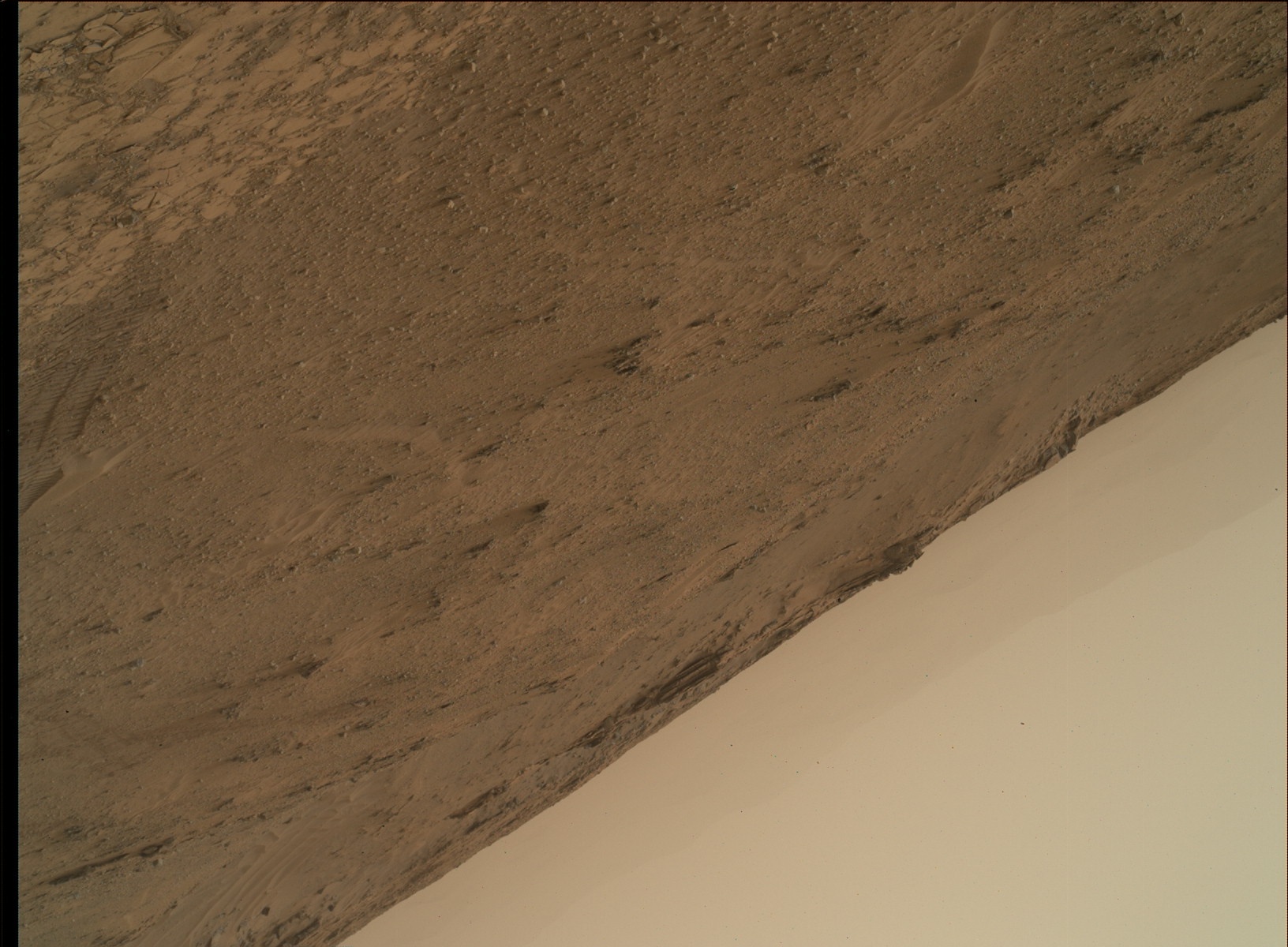 Nasa's Mars rover Curiosity acquired this image using its Mars Hand Lens Imager (MAHLI) on Sol 807